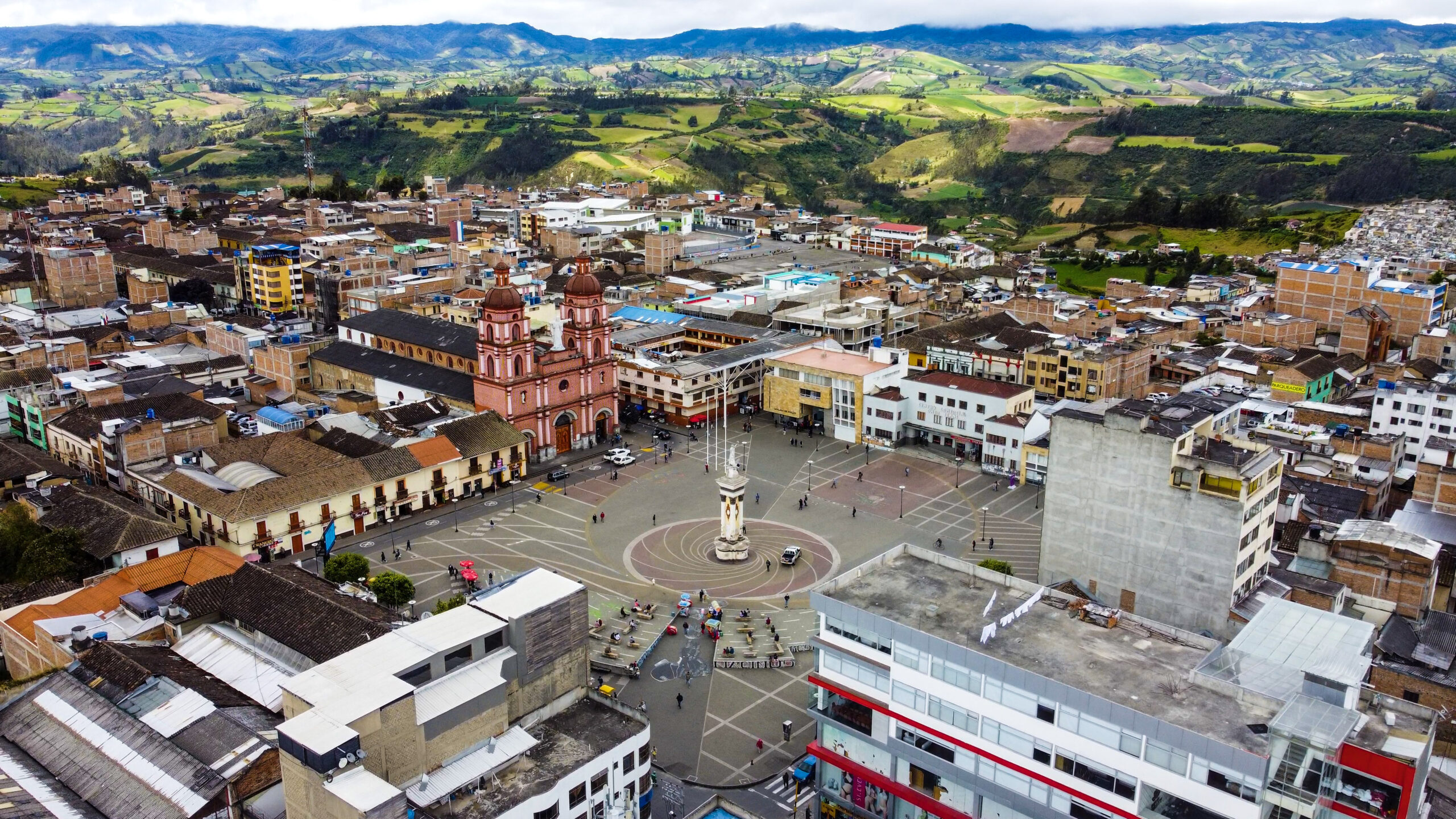 Ipiales, ciudad fronteriza colombiana con el Ecuador
