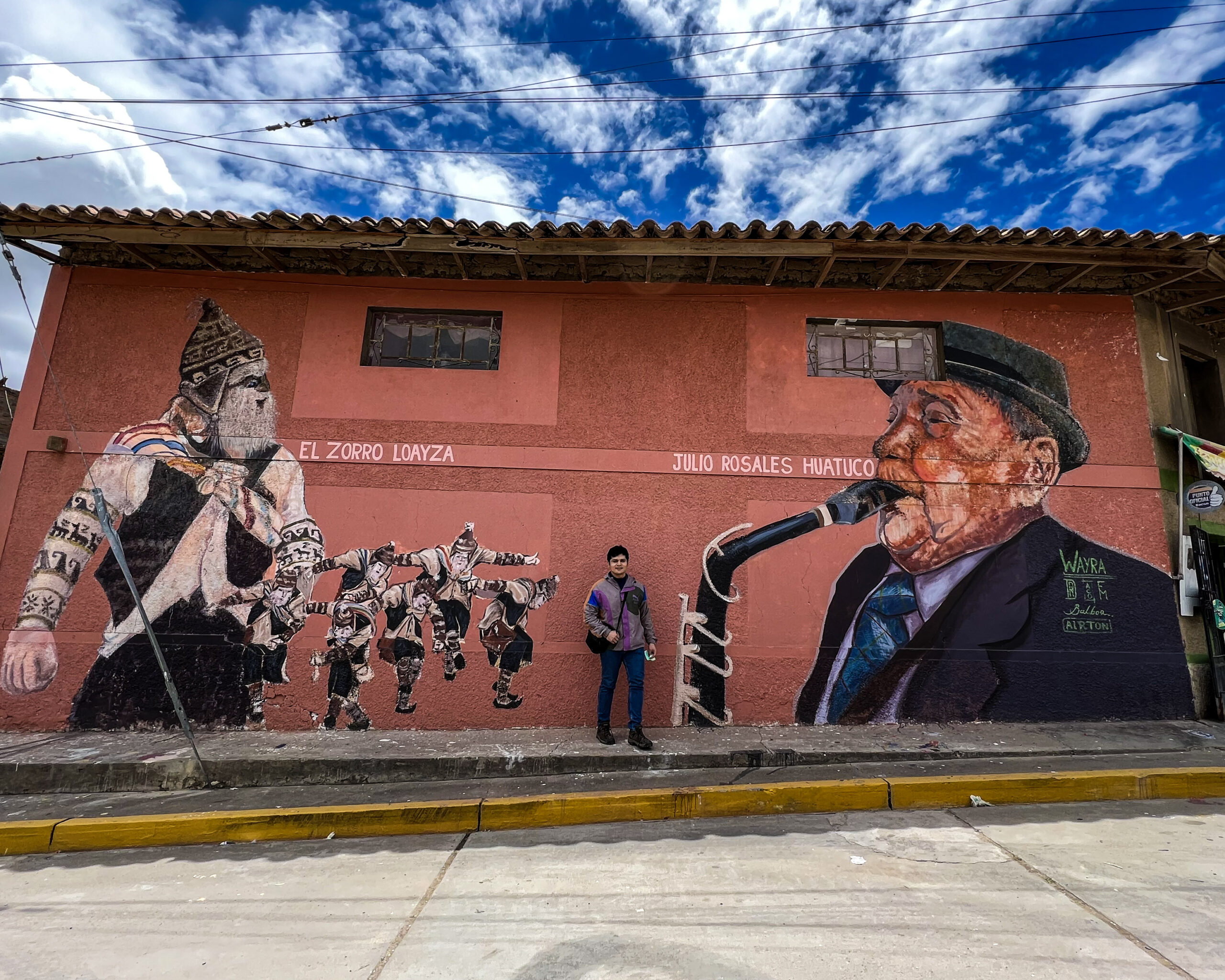 Tunantada Murales Jirón Cusco Jauja