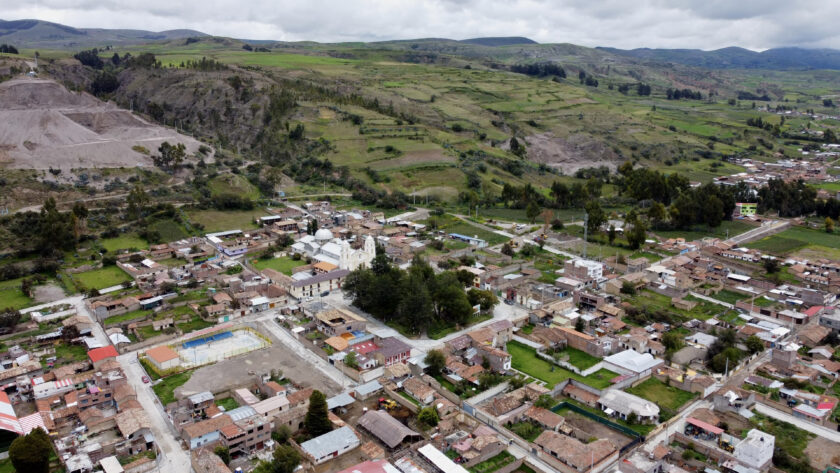 Plaza Central de Mito Junin Perú