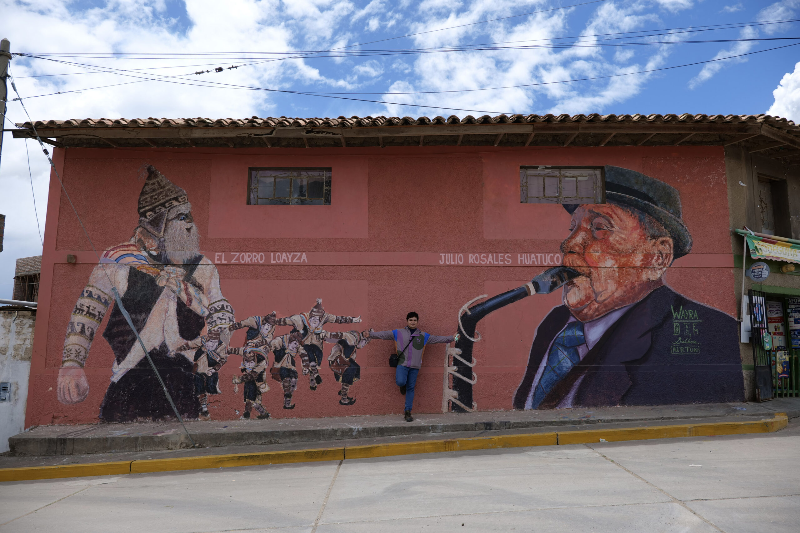 Murales Yauyos Perú 